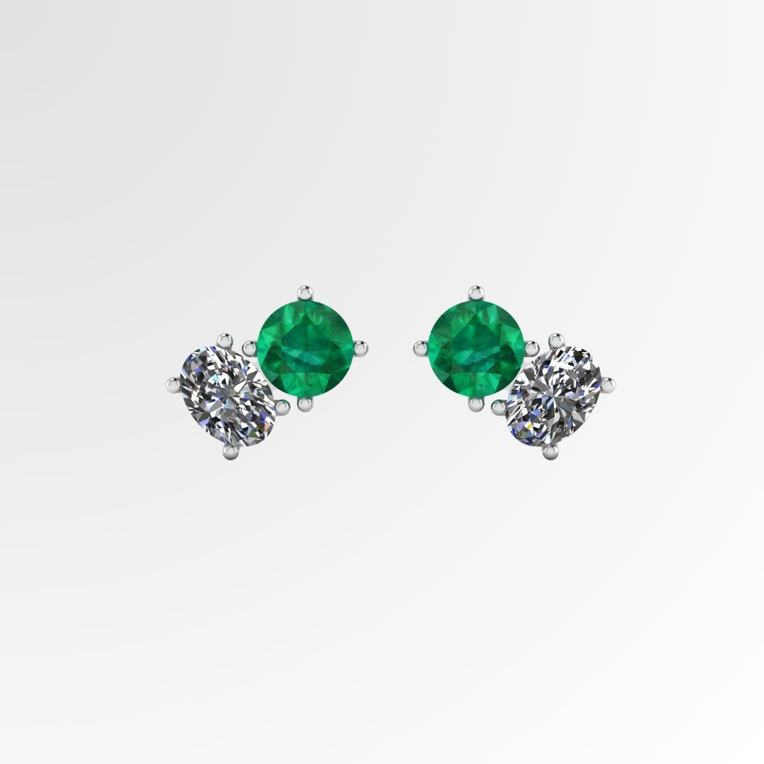 Toi Moi Oval Earrings