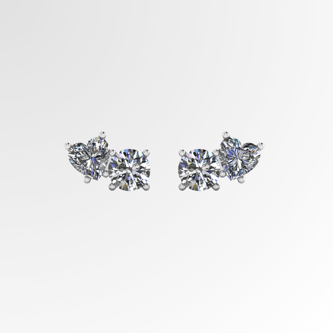 Toi Moi Heart Earrings