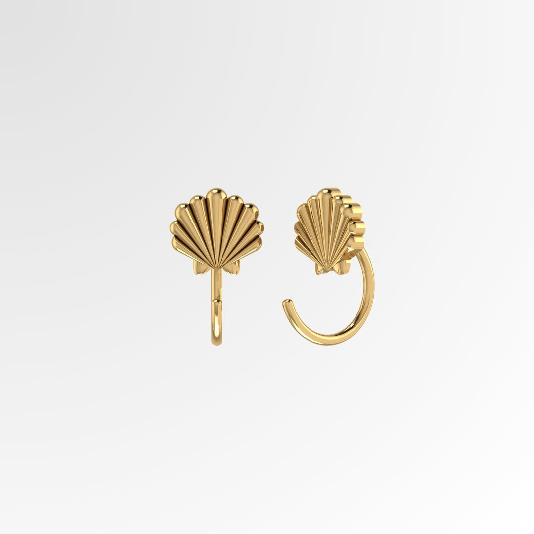 Lucky Shell Cuddler Earrings