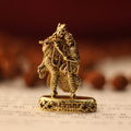 Shri Radha Krishna Idol/Murti in Pure Brass