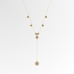 Classic Solitaire Y Necklace