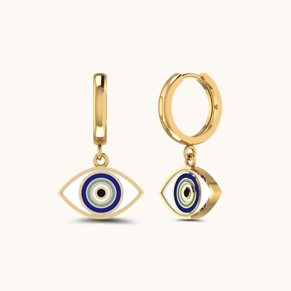 Stellar Evil Eye Earrings