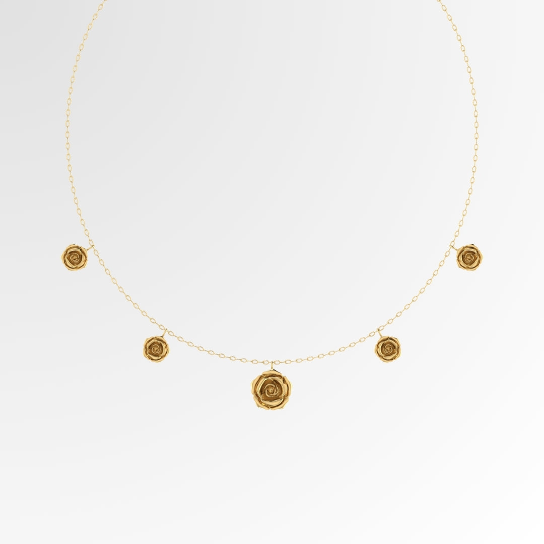 Rose Garden Choker Necklace