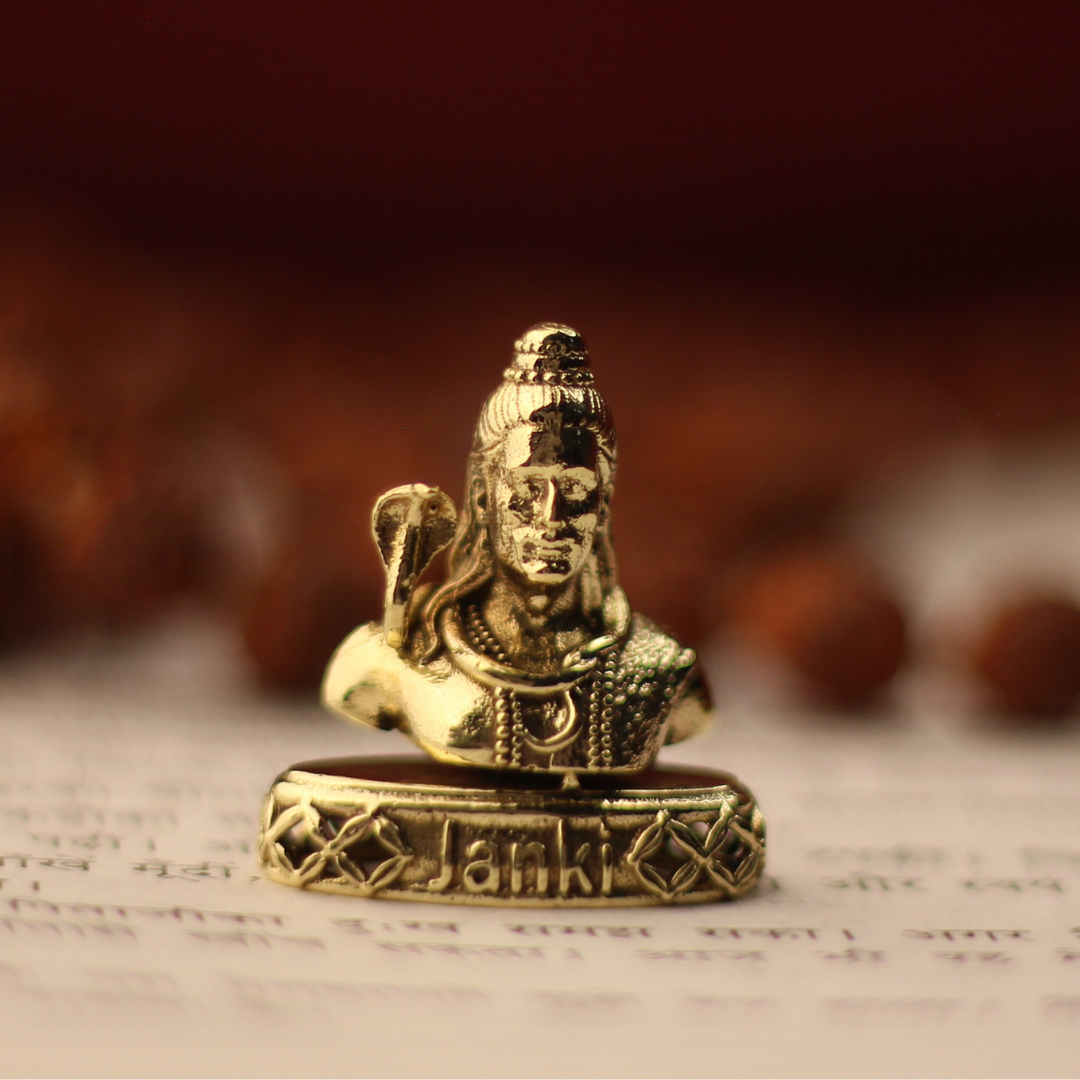 Shri Shivji Idol/Murti in Pure Brass