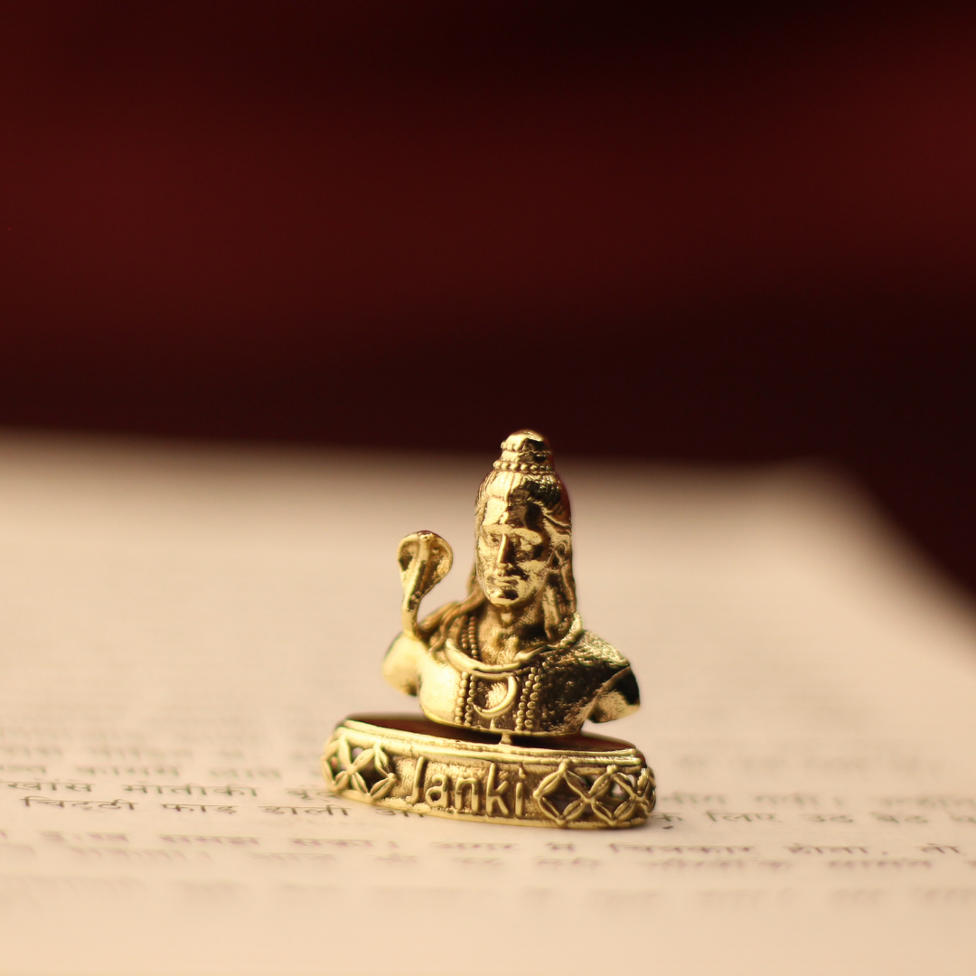 Shri Shivji Idol/Murti in Pure Brass