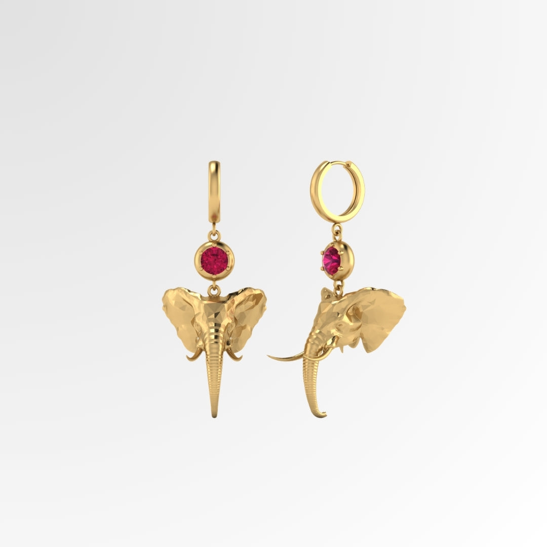 Jambo Diamond Dangling Earrings