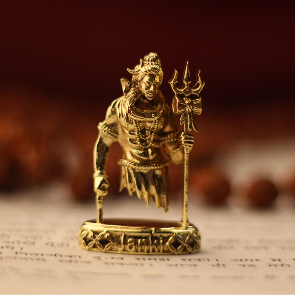 Shri Mahadev Idol/Murti in Pure Brass