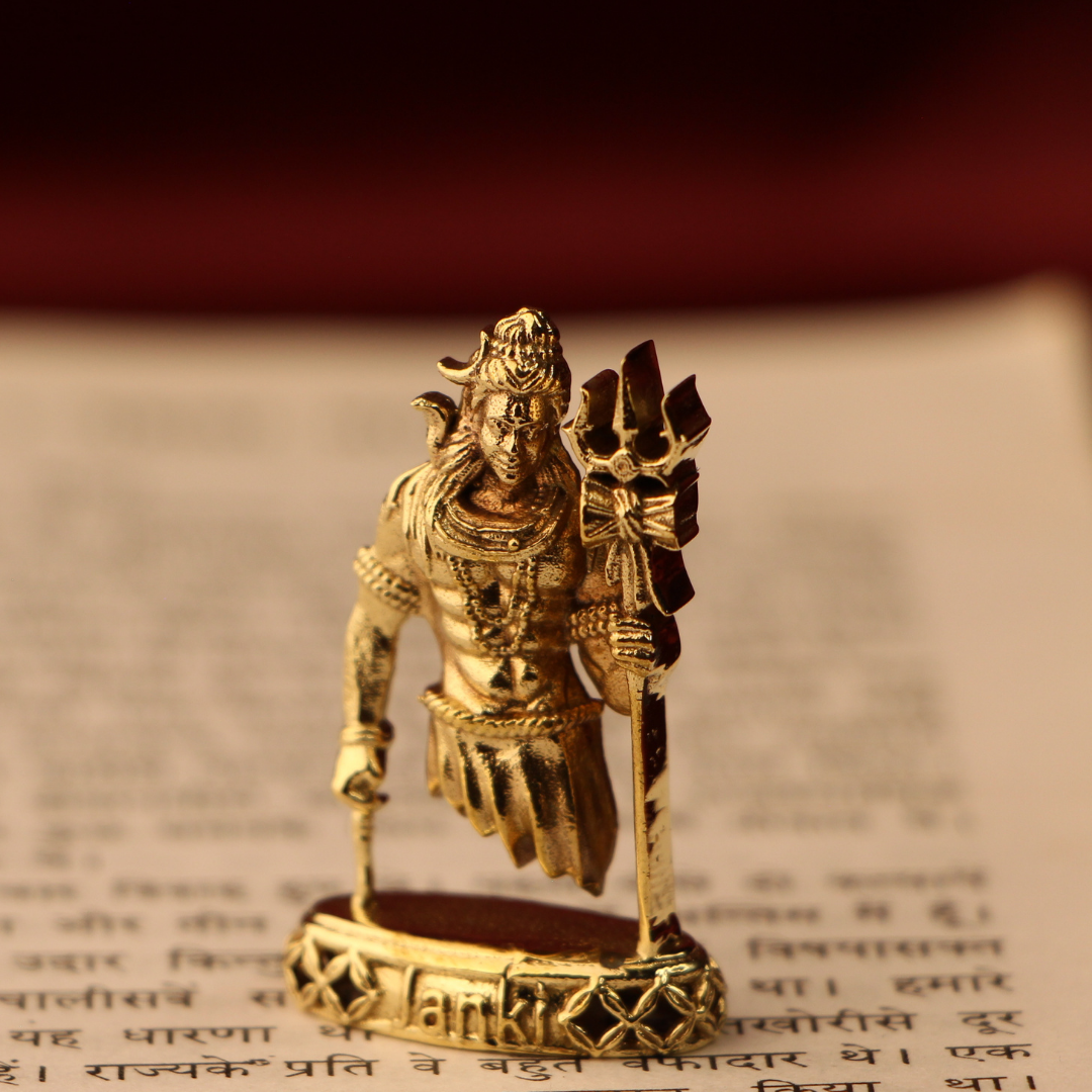 Shri Mahadev Idol/Murti in Pure Brass
