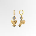 Jambo Happy Solitaire Dangling Earrings