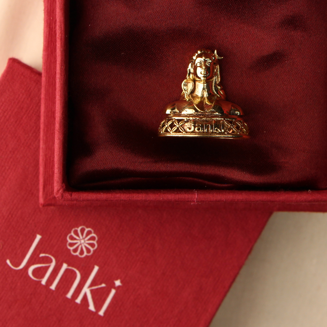 Shri Adiyogi Idol/Murti in Pure Brass