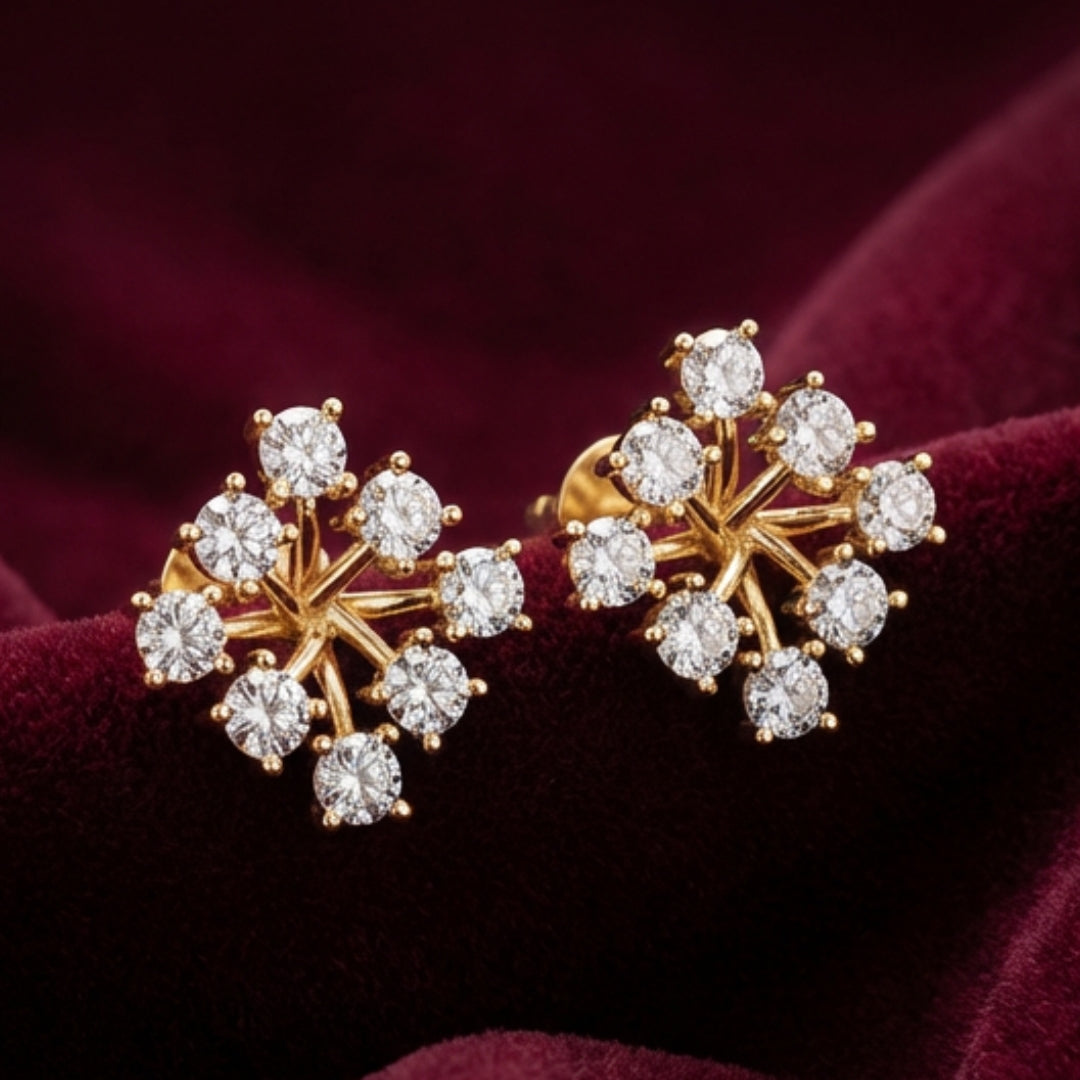 Ivory Glint Earrings