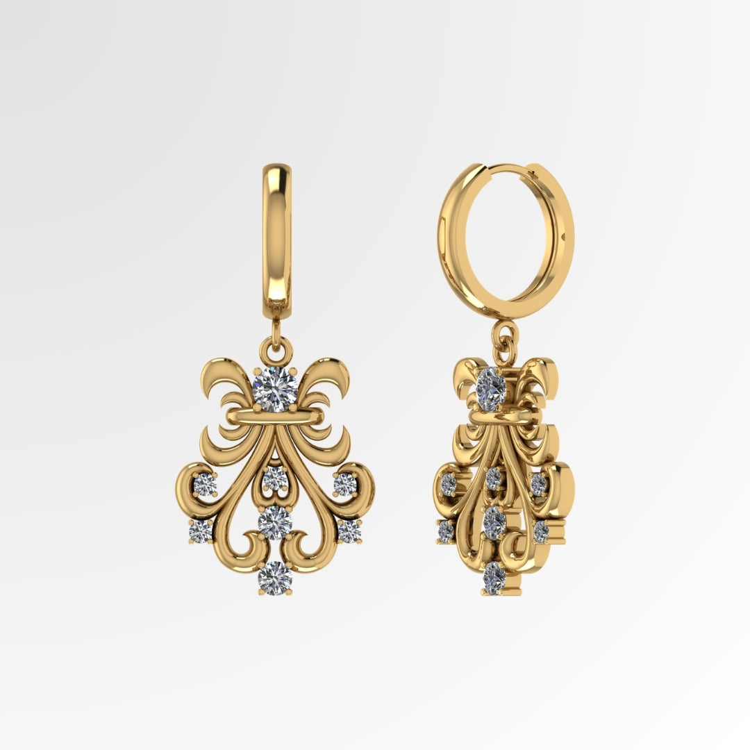 Teej Dangling Earrings