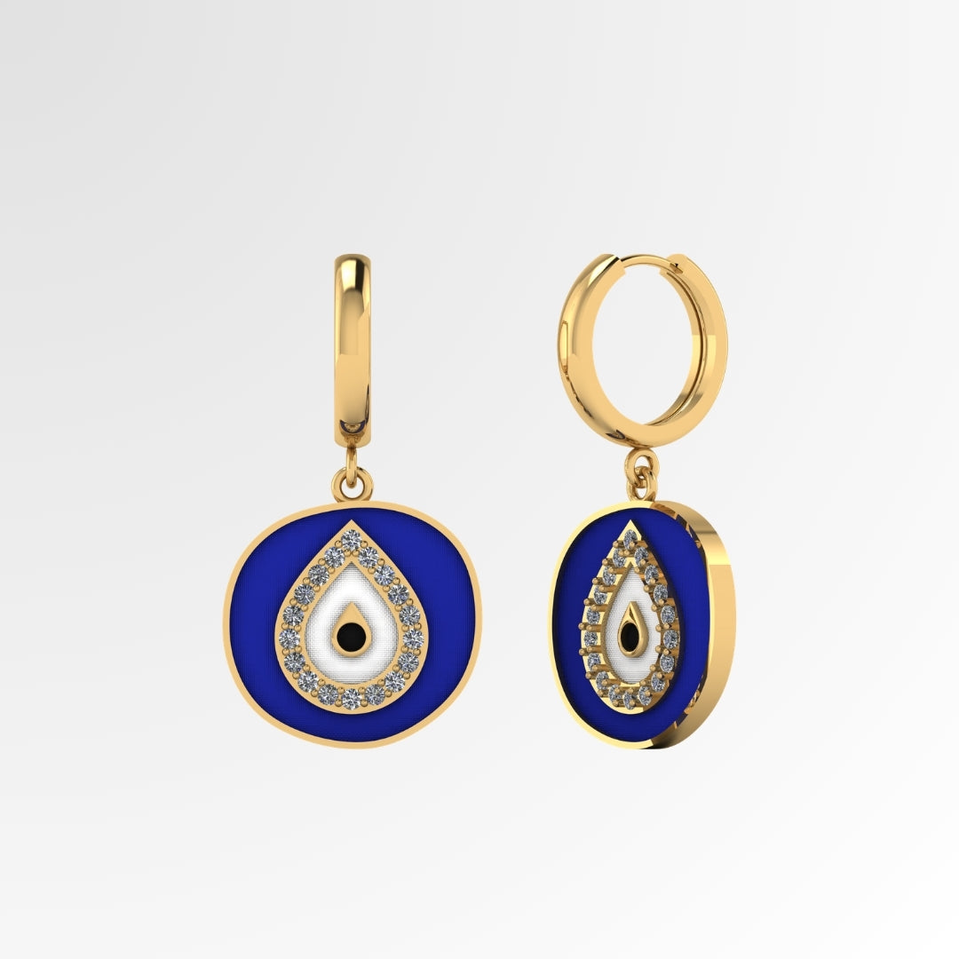 Third Sight Evil Eye Earrings
