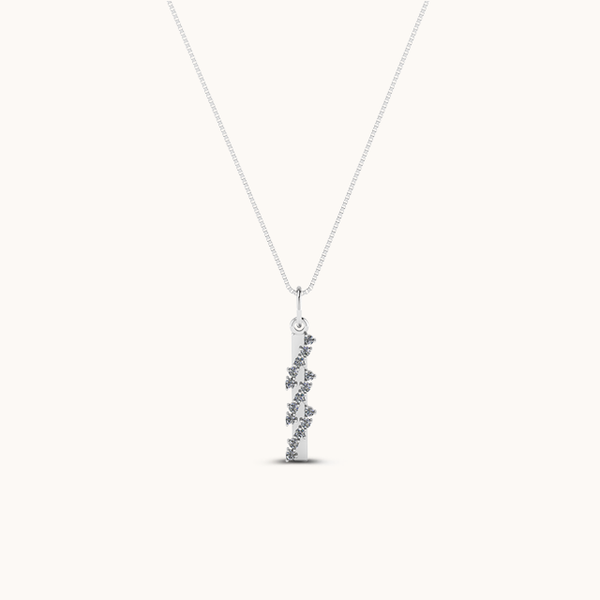 Silver Stick Necklace