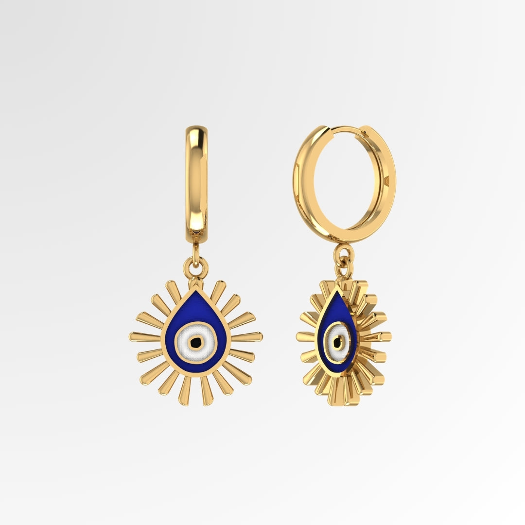 Divine Guard Evil Eye Earrings