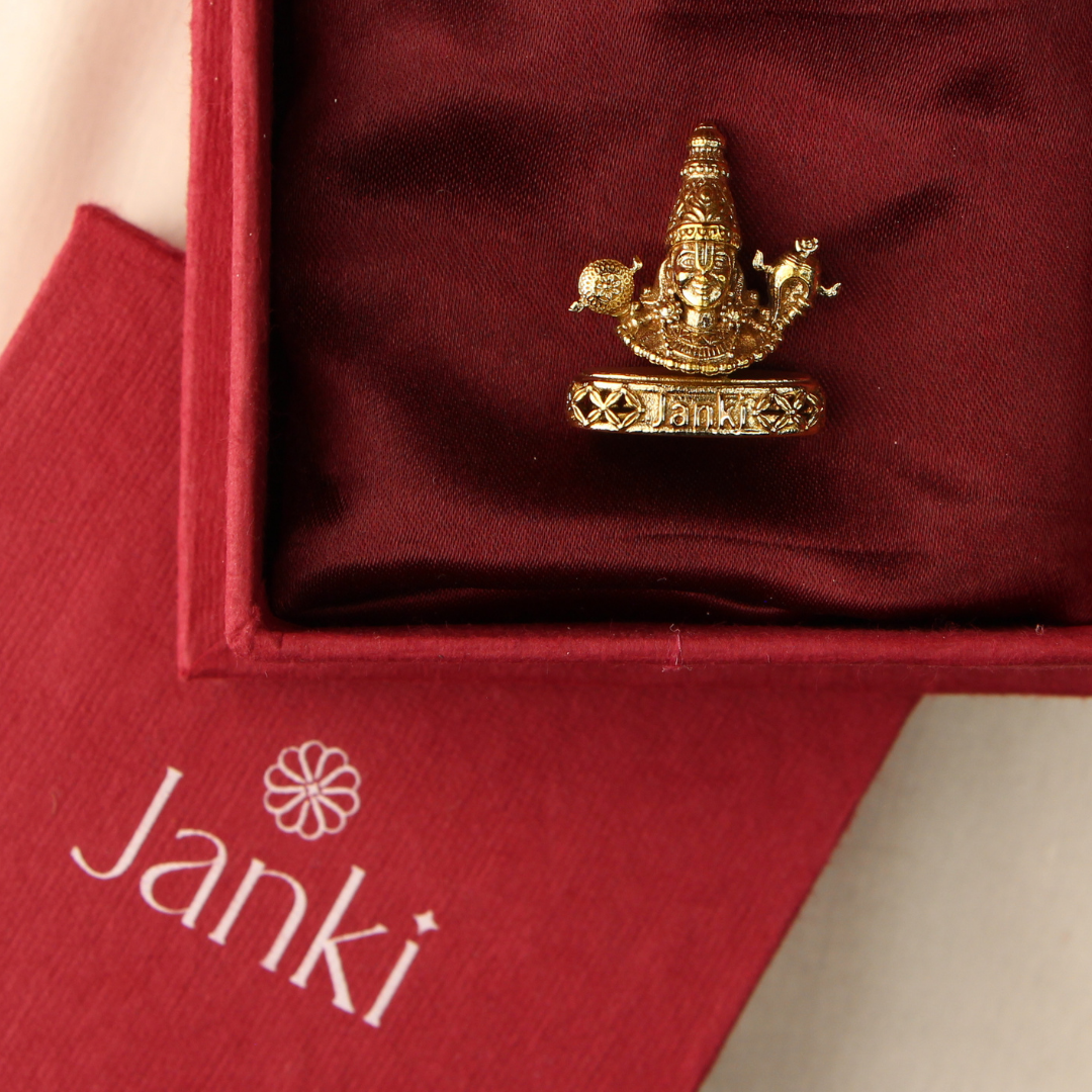 Shri Venkateshwara Mukharbind Idol/Murti in Pure Brass