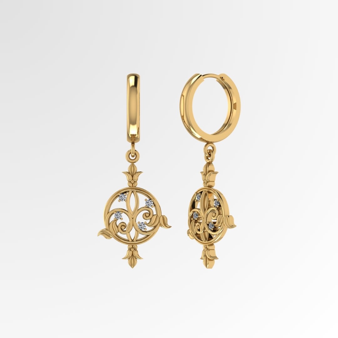 Dvar Dangling Earrings