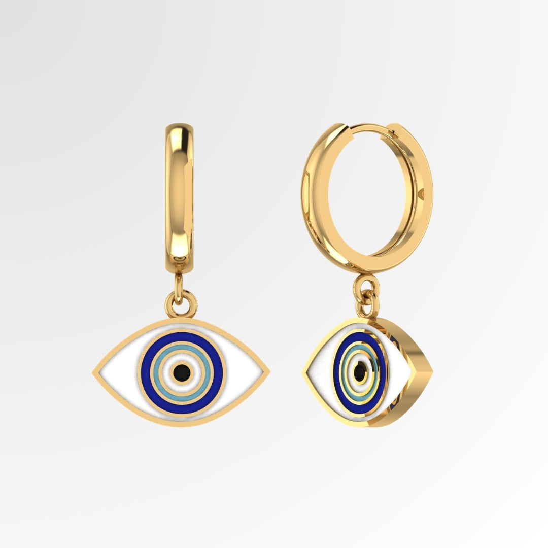 Stellar Evil Eye Earrings