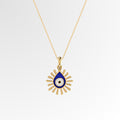 Divine Guard Evil Eye Necklace with chain