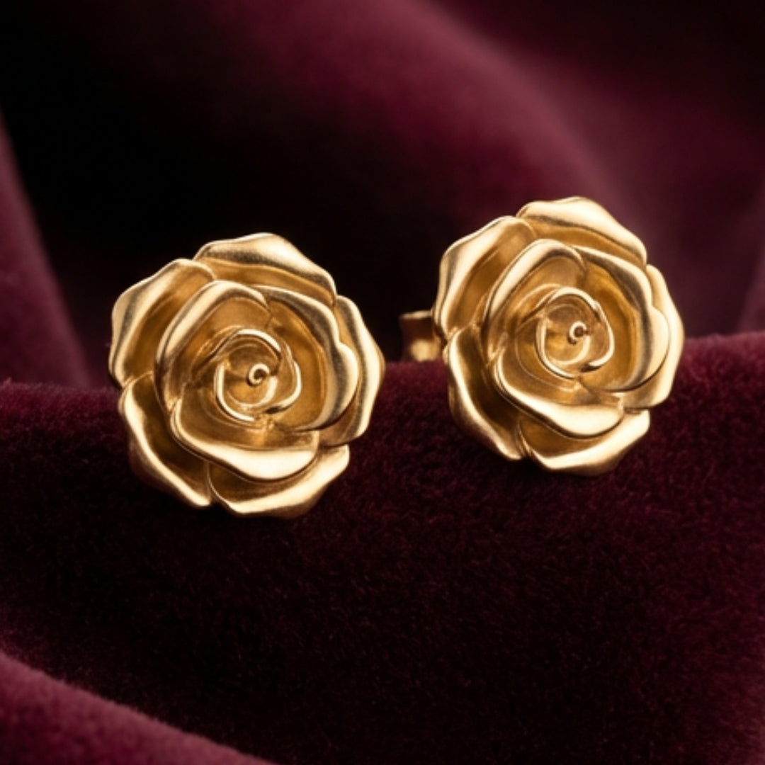 Rose Earrings