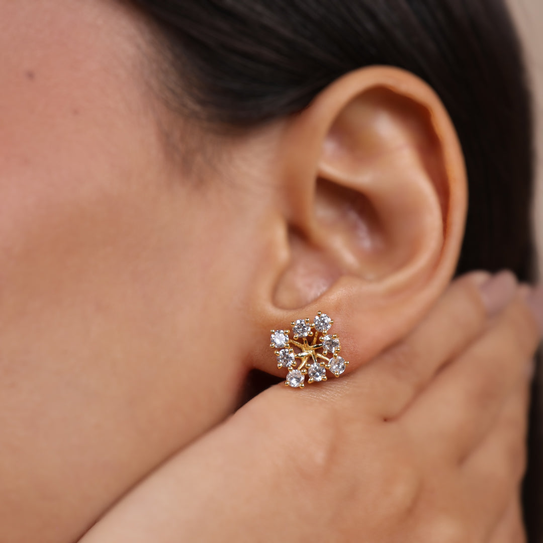 Ivory Glint Earrings