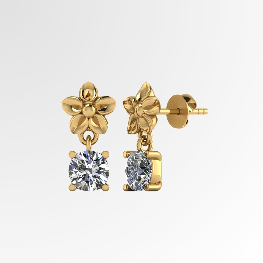 Wildflower Drop Earrings