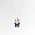 The Watcher Evil Eye Necklace with chain