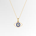 Stellar Evil Eye Necklace with chain