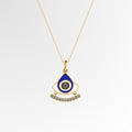 Aura Armor Evil Eye Necklace with chain