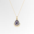 Stay Seen Evil Eye Necklace with chain