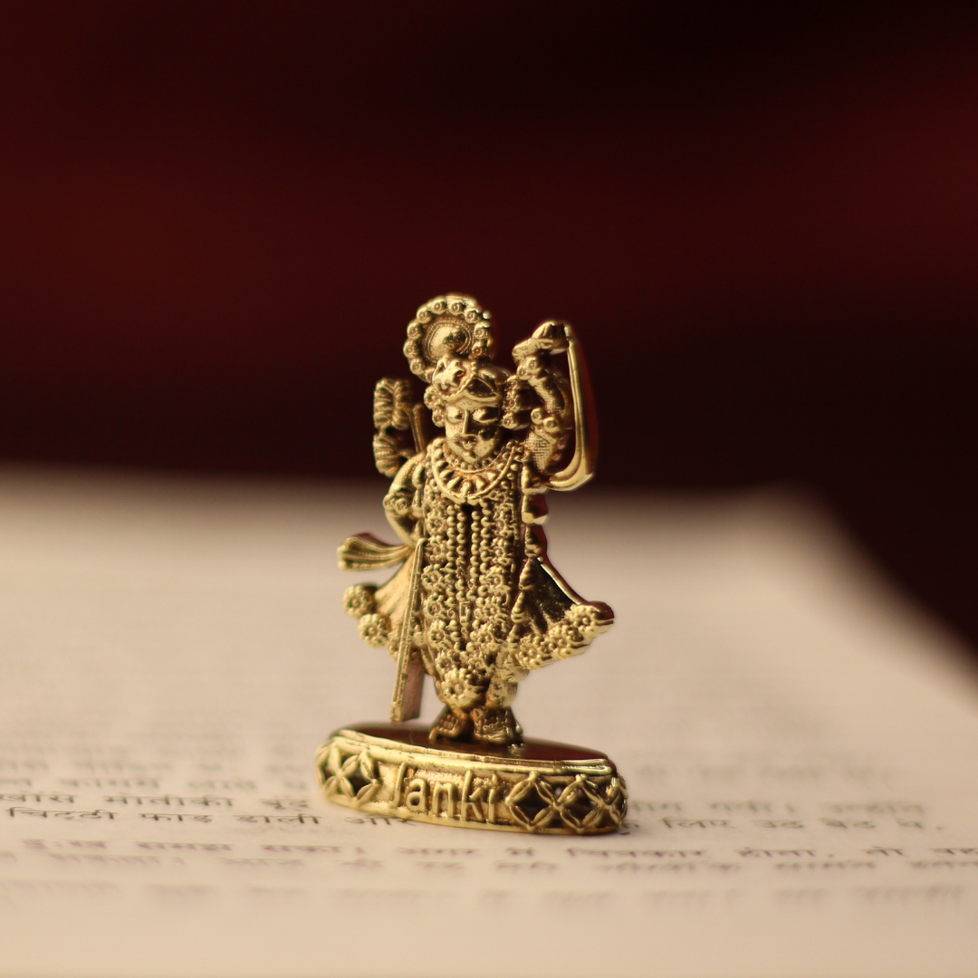Shreeji Idol/Murti in Pure Brass
