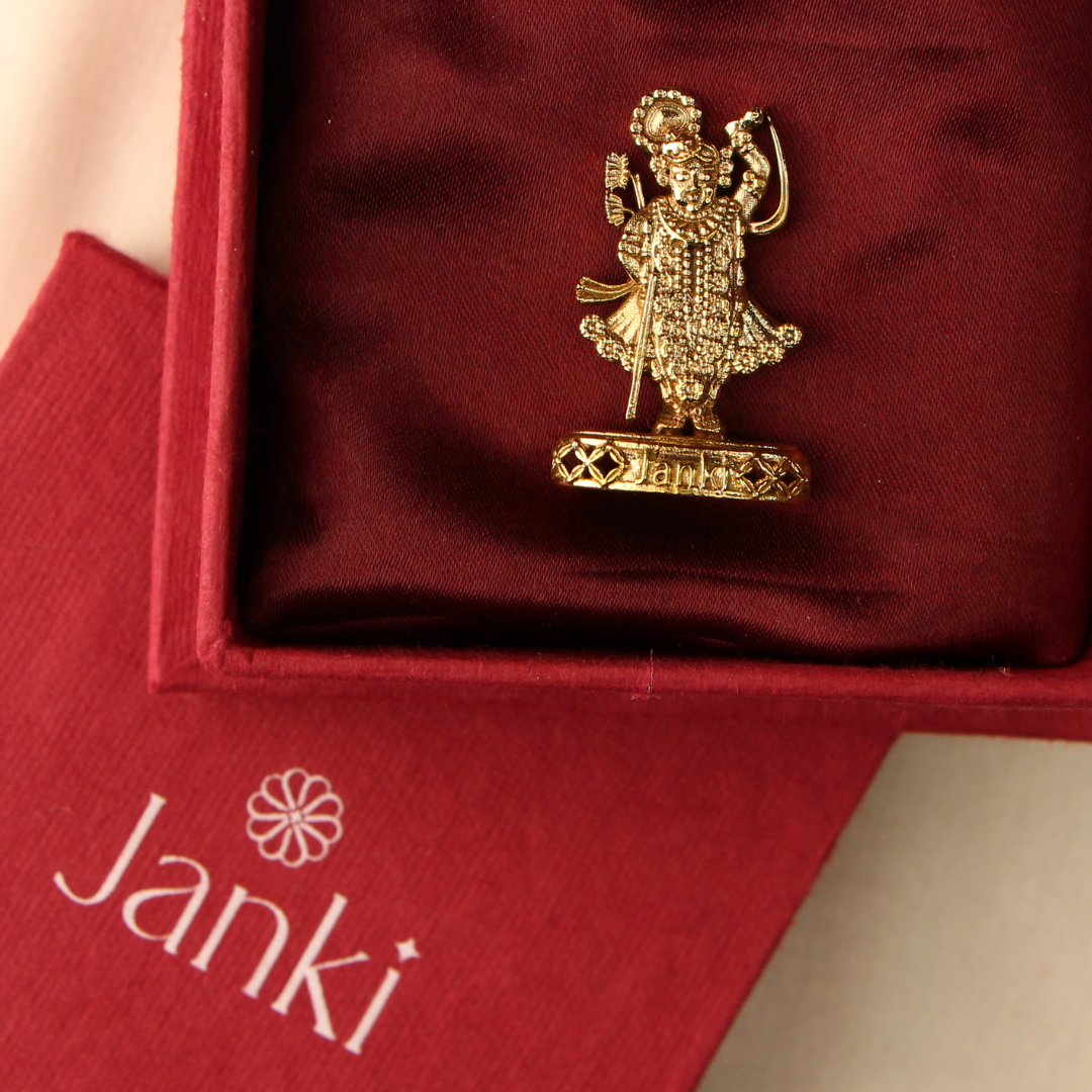 Shreeji Idol/Murti in Pure Brass
