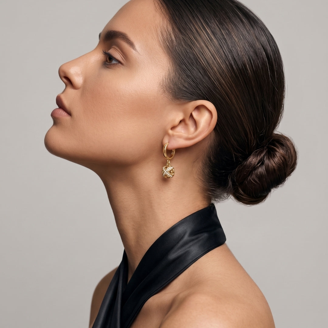 Jaipur Basket Dangling Earrings