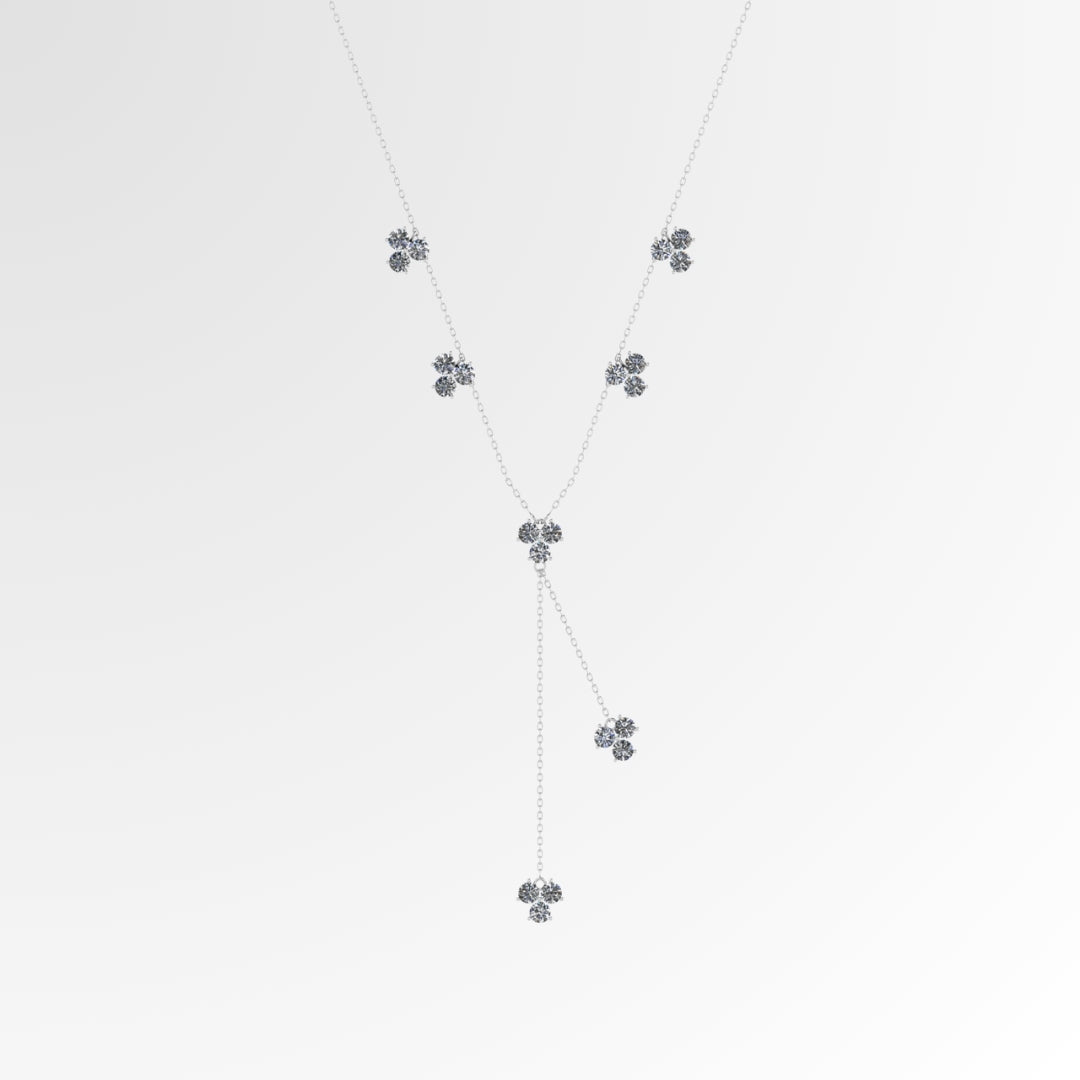 Tristar Y Necklace