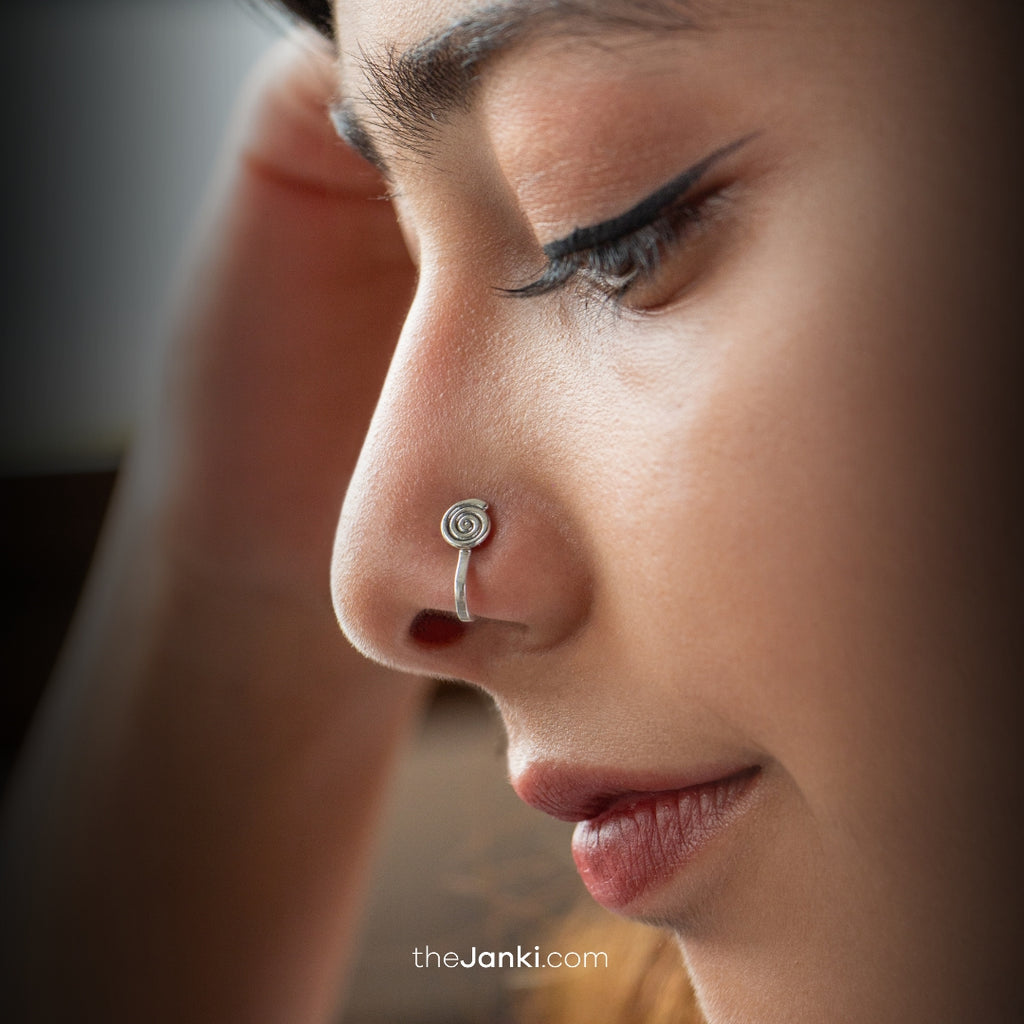 Janki Antique Snail Nosepin