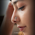Janki Antique Snail Nosepin