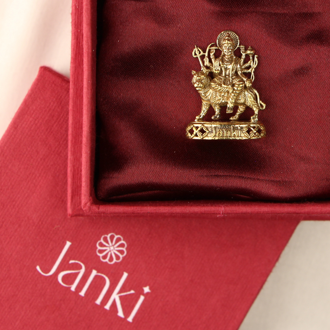 Shri Jai Matadi Idol/Murti in Pure Brass