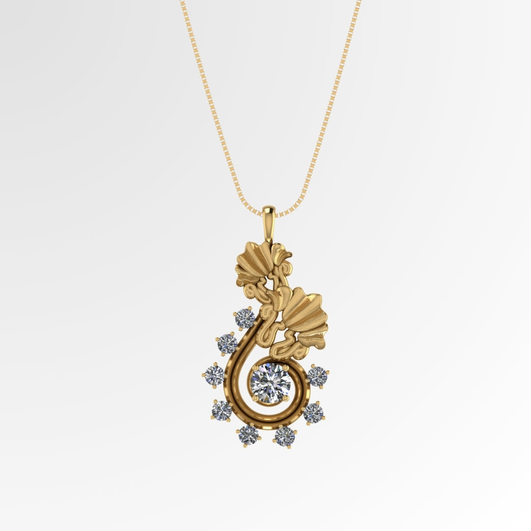 Saavan Necklace with Chain