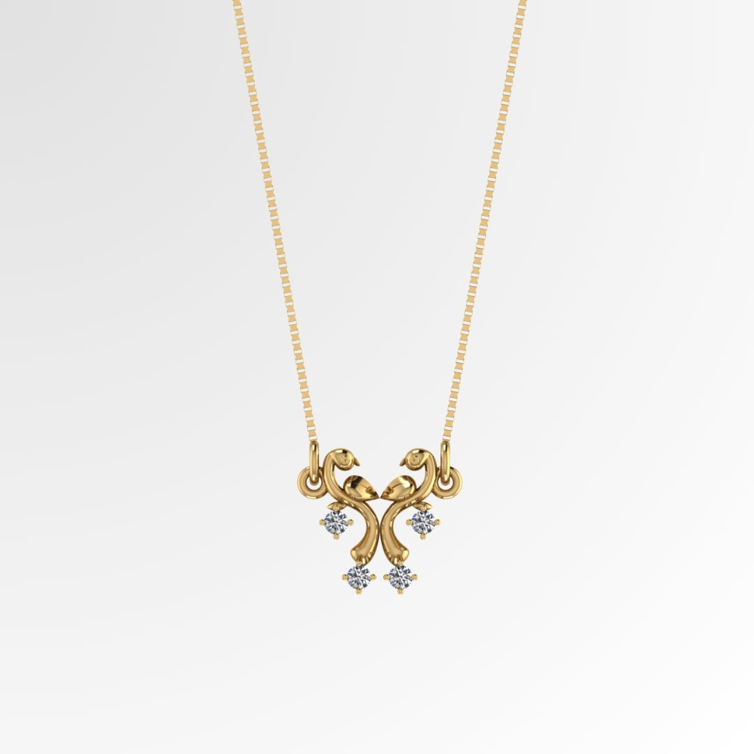 Dhola Maru Necklace with Chain