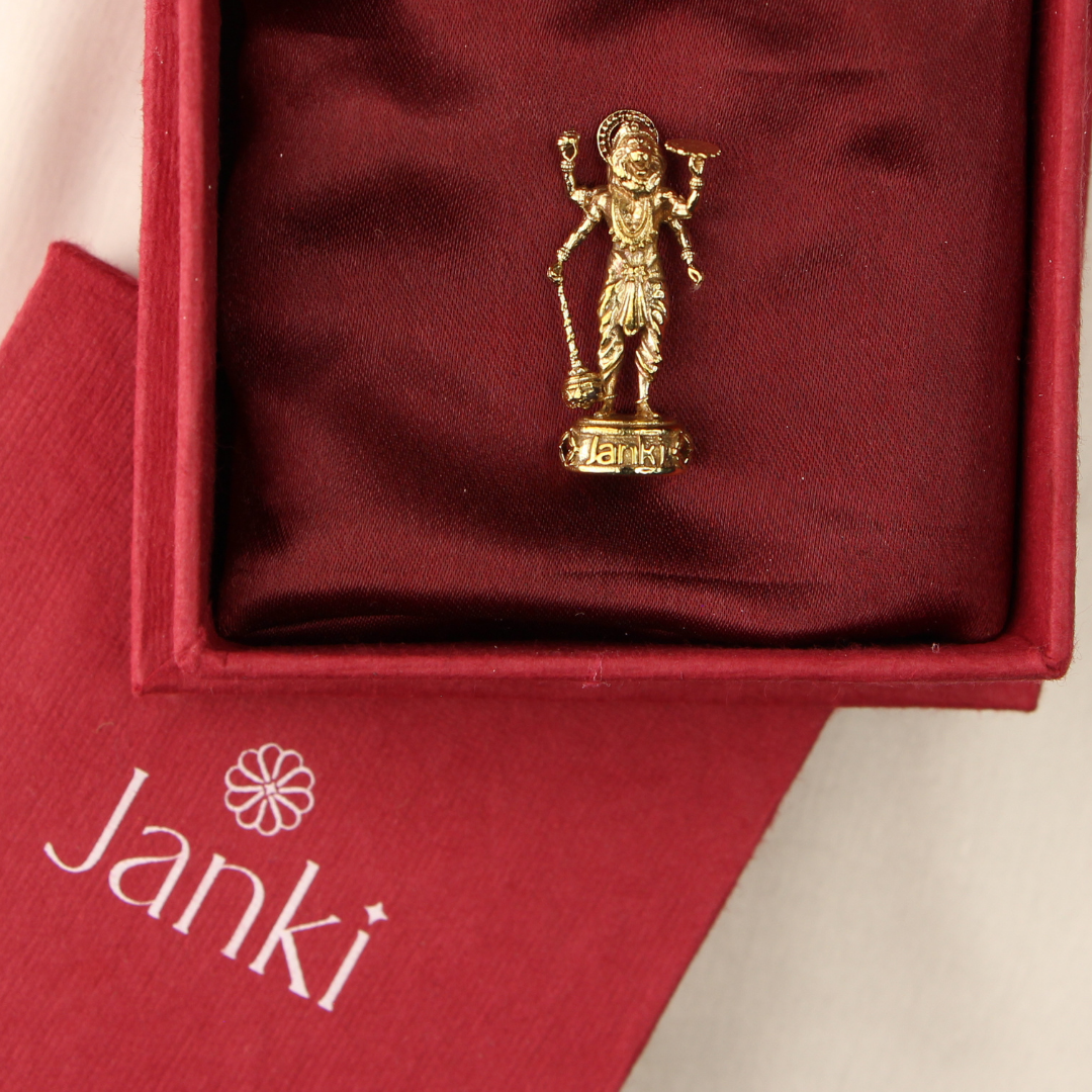 Shri Narsimha Idol/Murti in Pure Brass