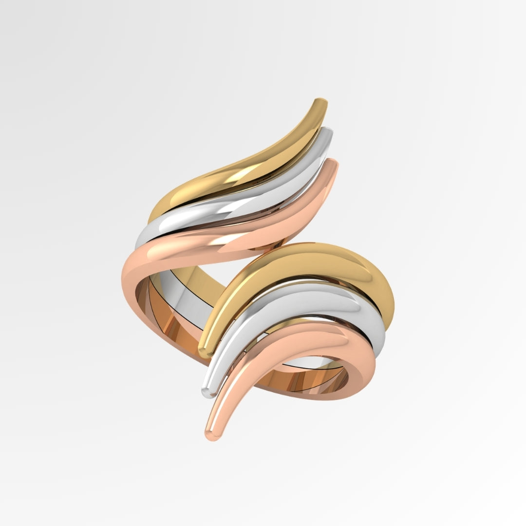 Zephyra Wave Ring