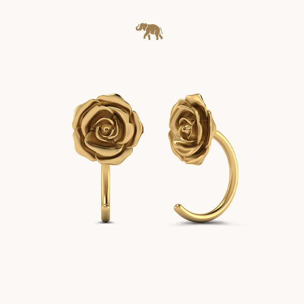 Rose Cuddler Earrings