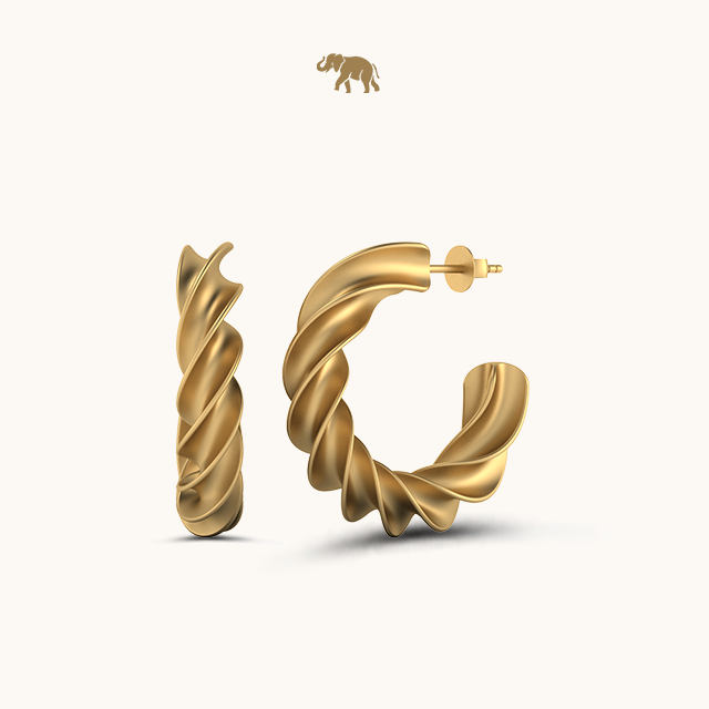 Big Swirl Hoops