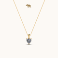 Heart Necklace with chain by Arushaa