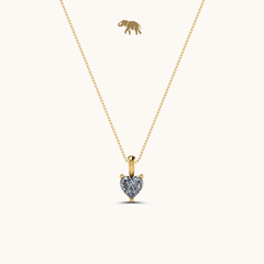 Heart Necklace with chain by Arushaa