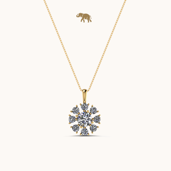 Lucky Solitaire Necklace