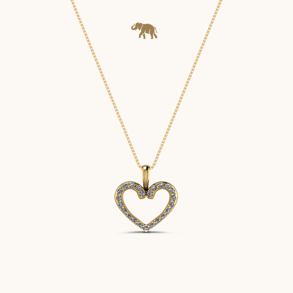 Dazzling Heart Necklace