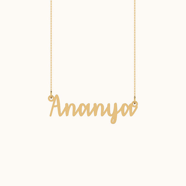 Name necklace high Quality 925 Silver 