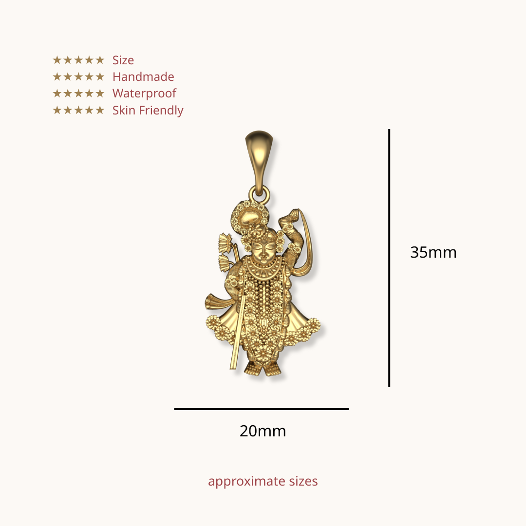 Shreeji Pendant- Ashthadhatu