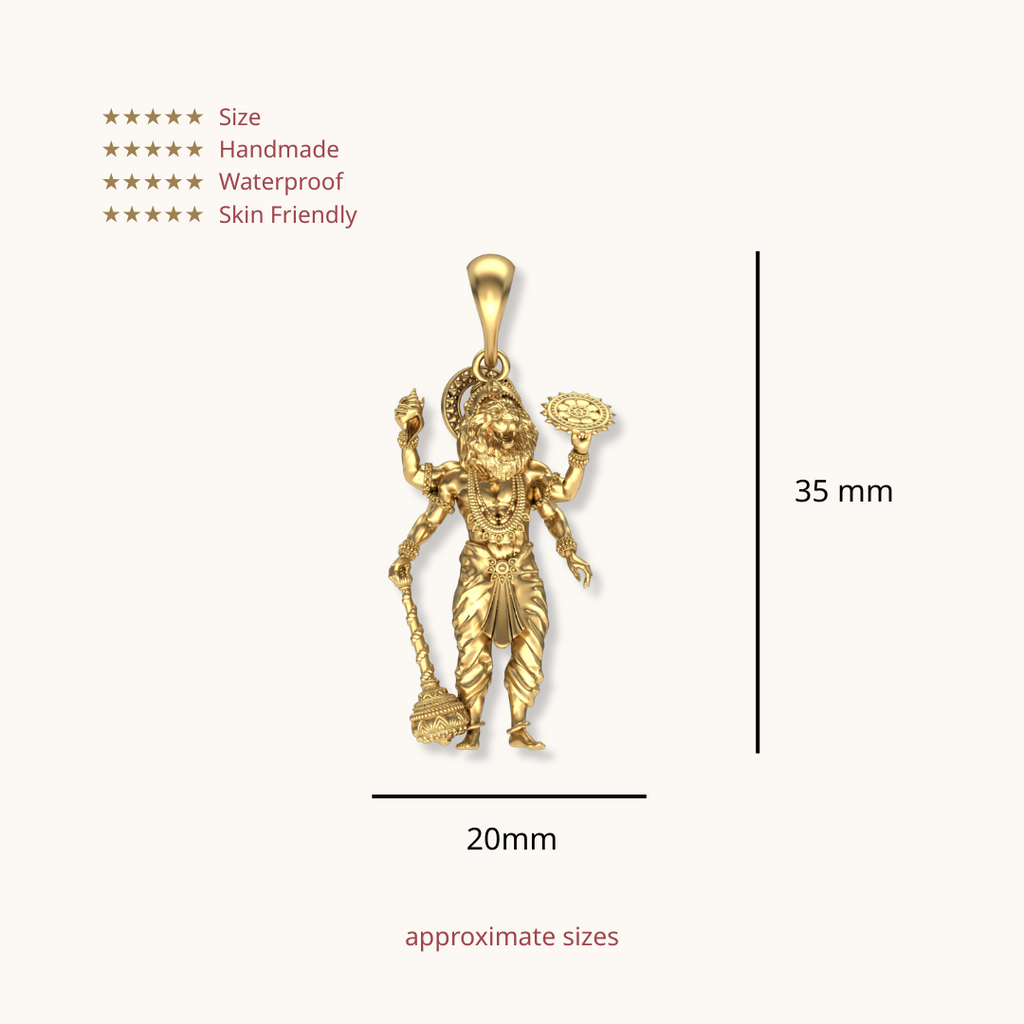 Shri Narismha Narsingha Pendant